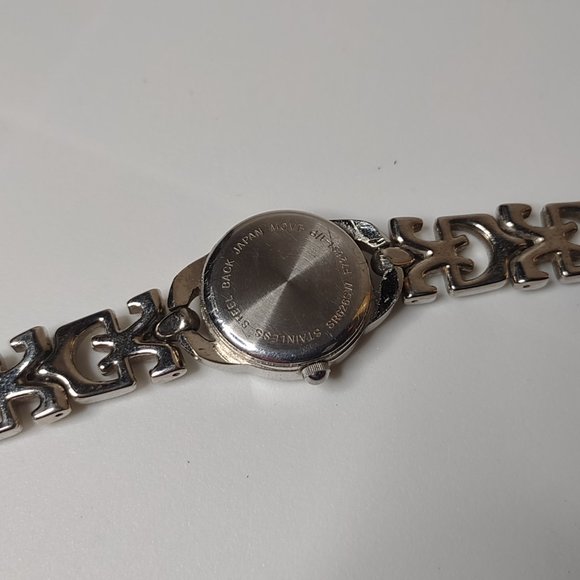 Silver Tone Metal With White Dial Analog Watch - Picture 9 of 16